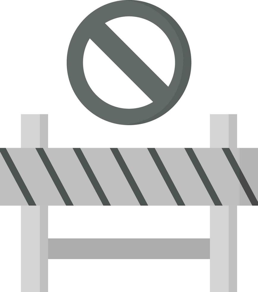 Restricted Area Vector Icon