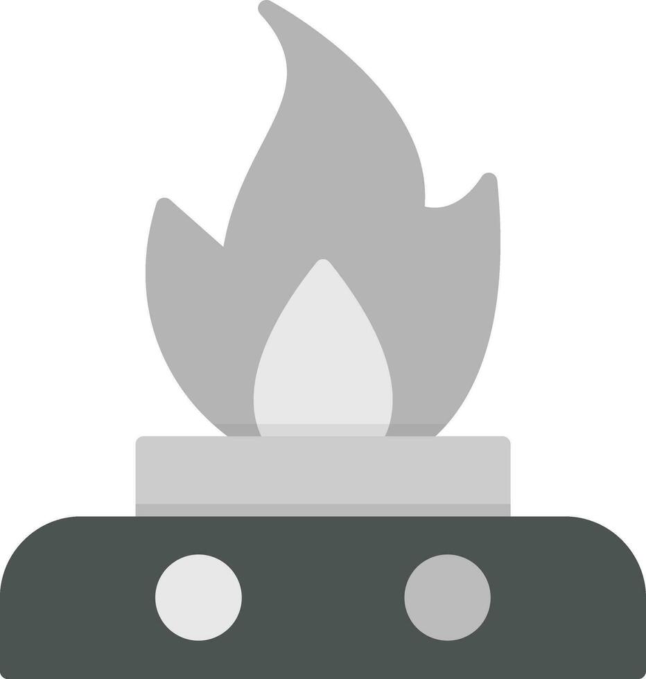 Oil Fire Vector Icon