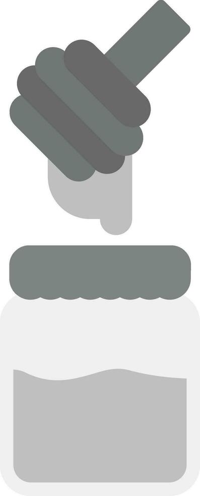 Honey Jar Vector Icon
