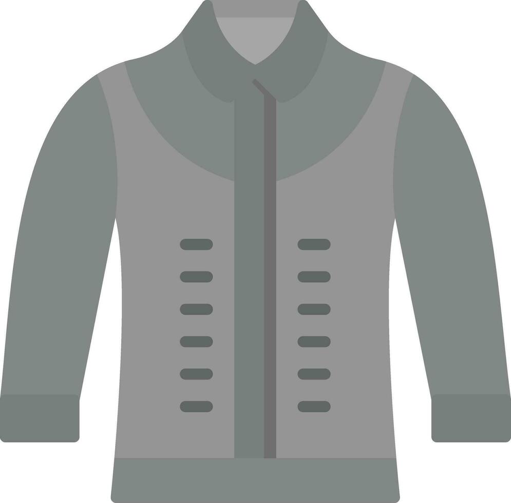 icono de vector de chaqueta