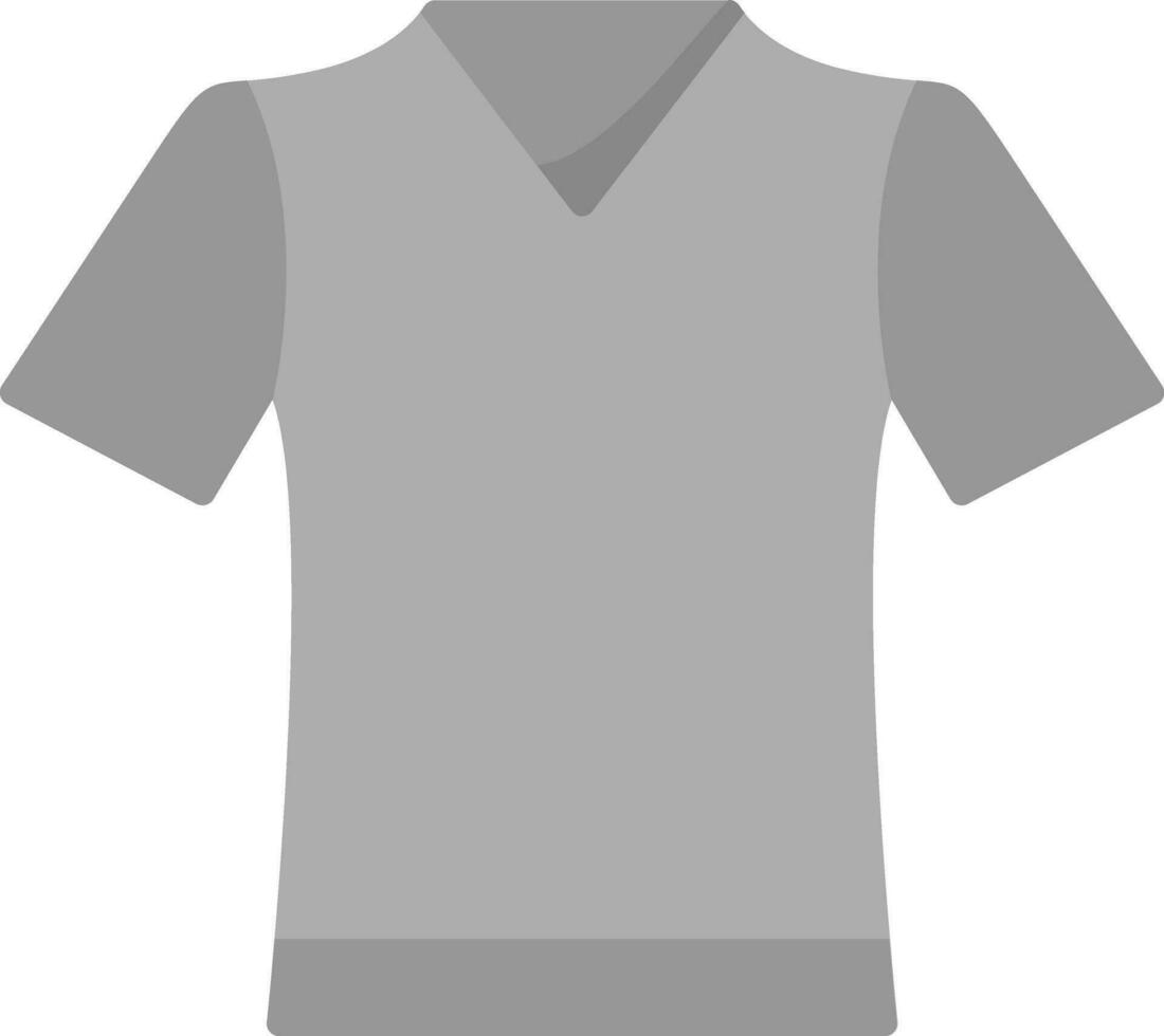 V Neck Shirt Vector Icon