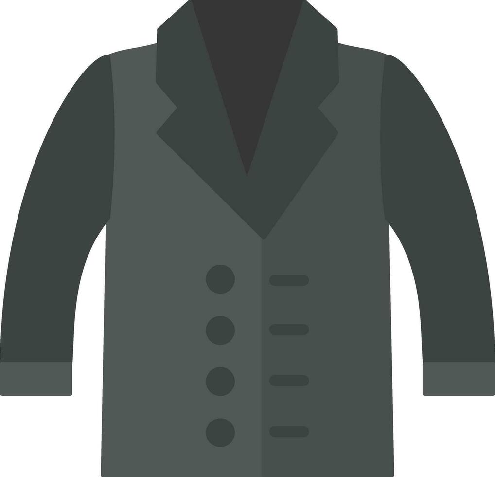 icono de vector de traje