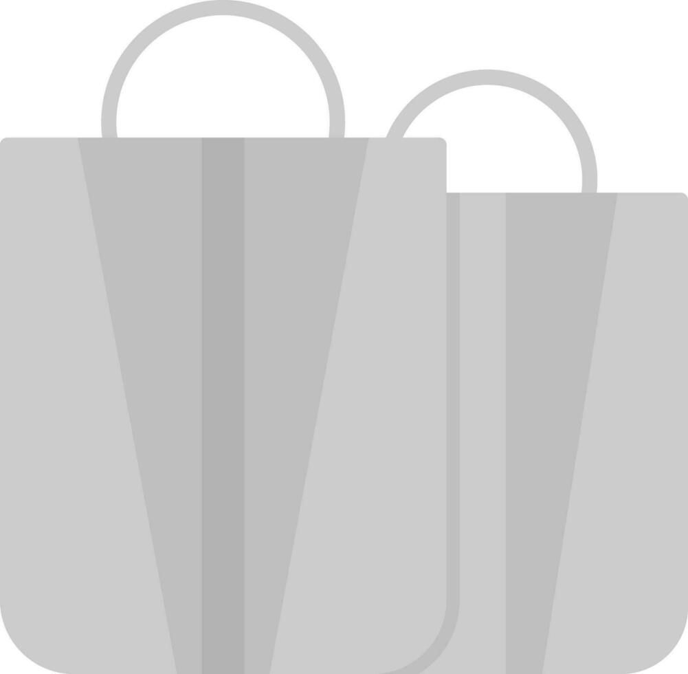 icono de vector de bolsas de compras