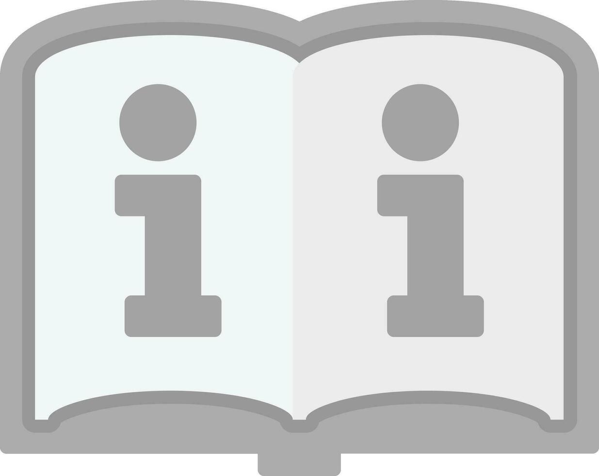 libro información vector icono