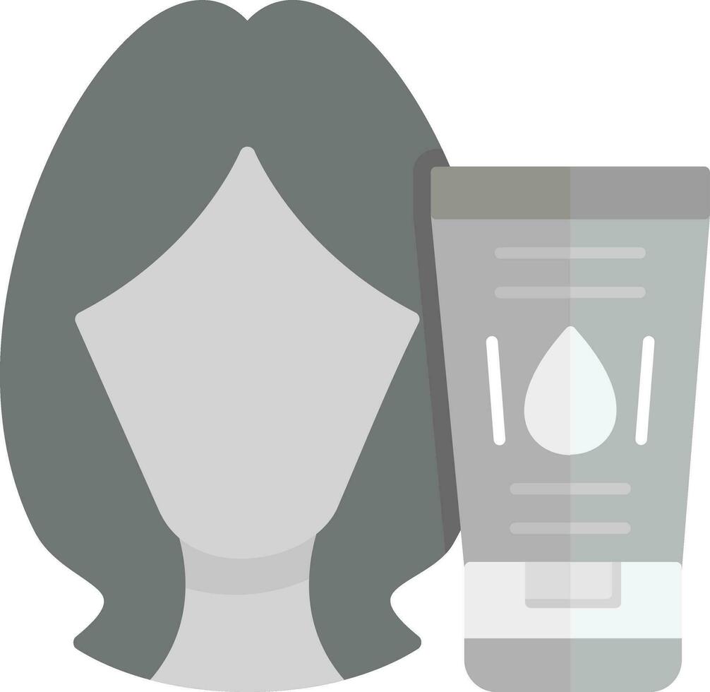 Hair Mask Vector Icon