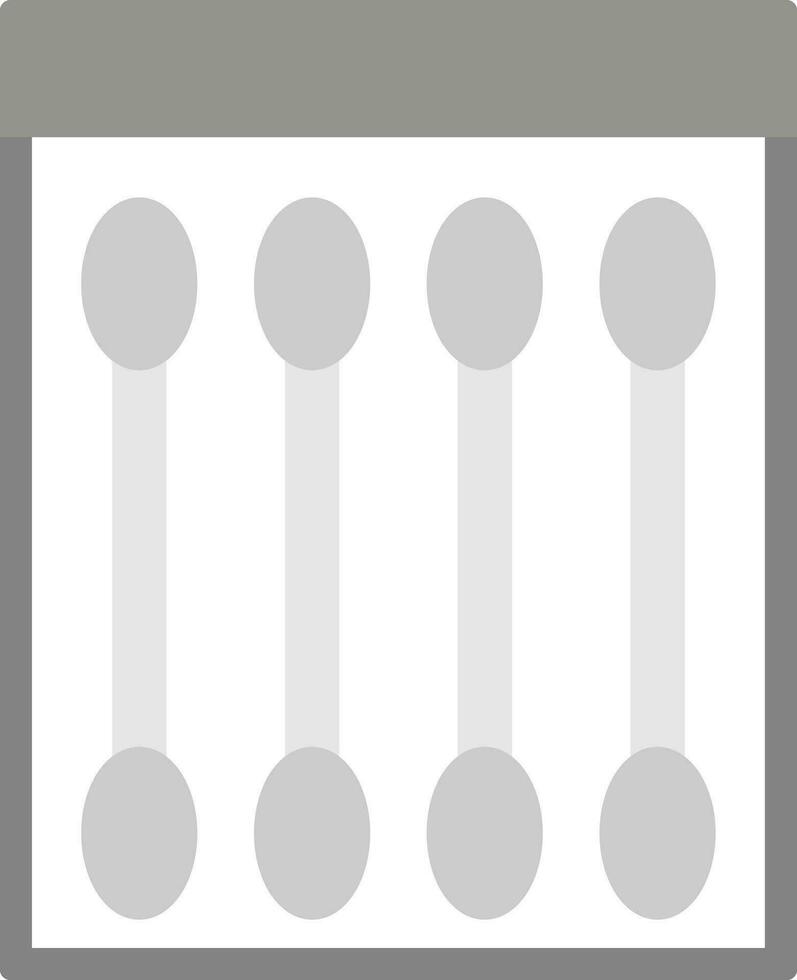 Cotton Swabs Vector Icon