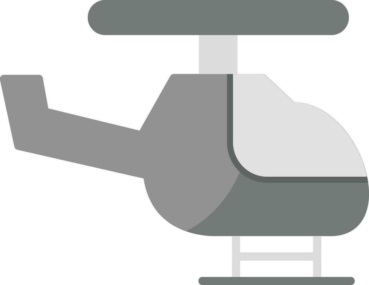 icono de vector de helicóptero