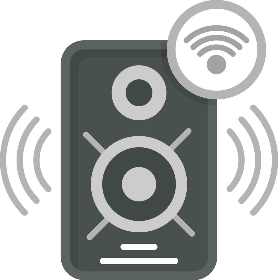 Smart Speaker Vector Icon
