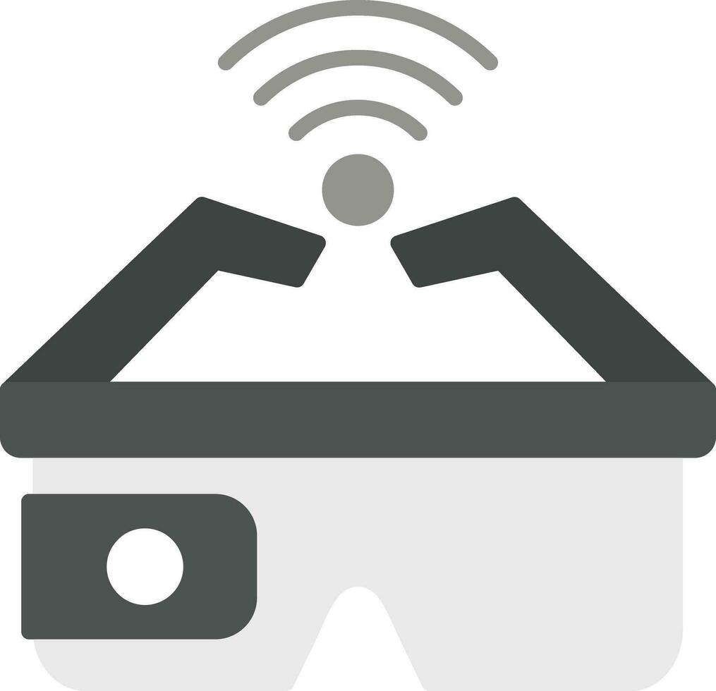 Smart Glasses Vector Icon