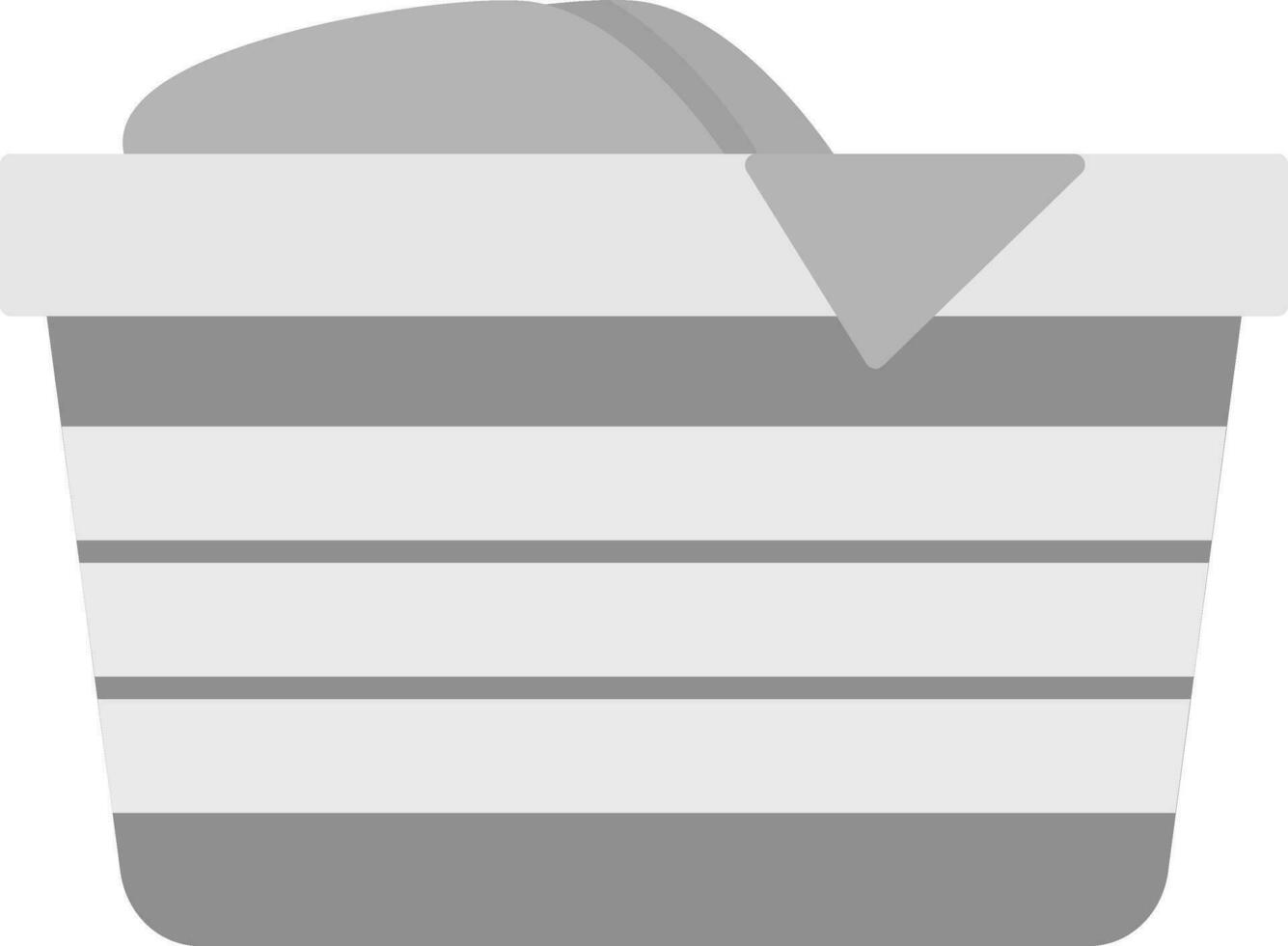 Laundry Basket Vector Icon