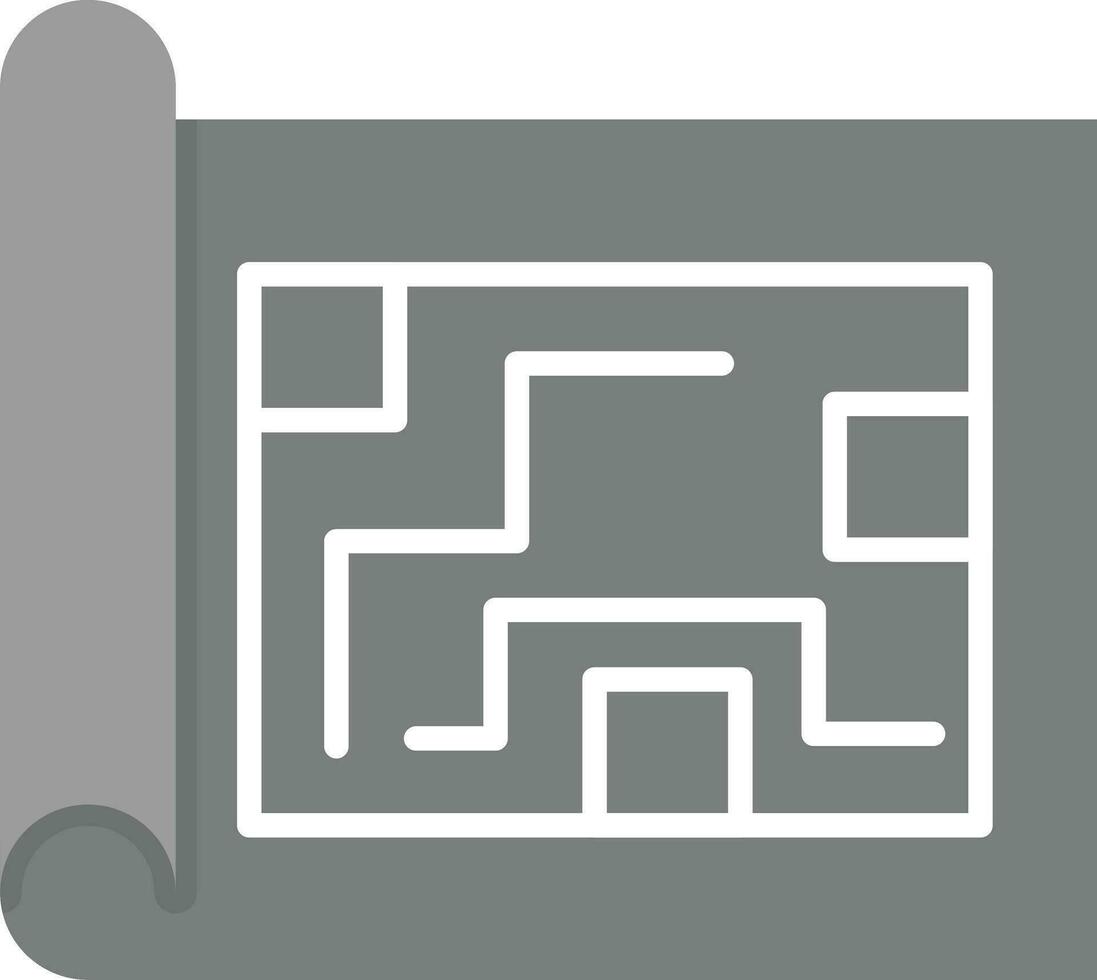 House Plan Vector Icon