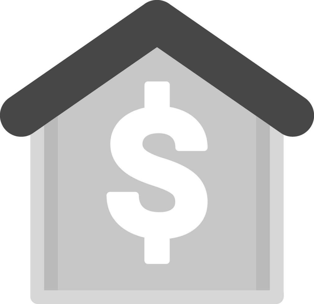 casa precio vector icono
