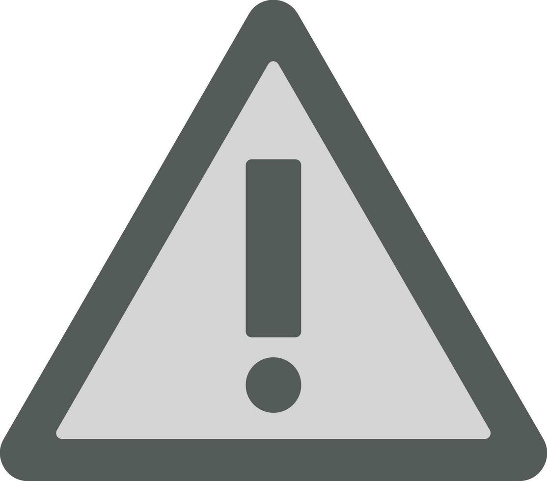 Danger Sign Vector Icon