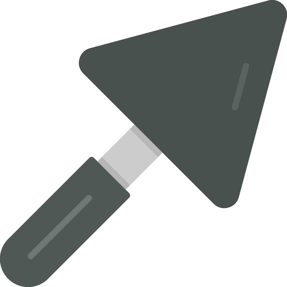 Plastering Trowel Vector Icon