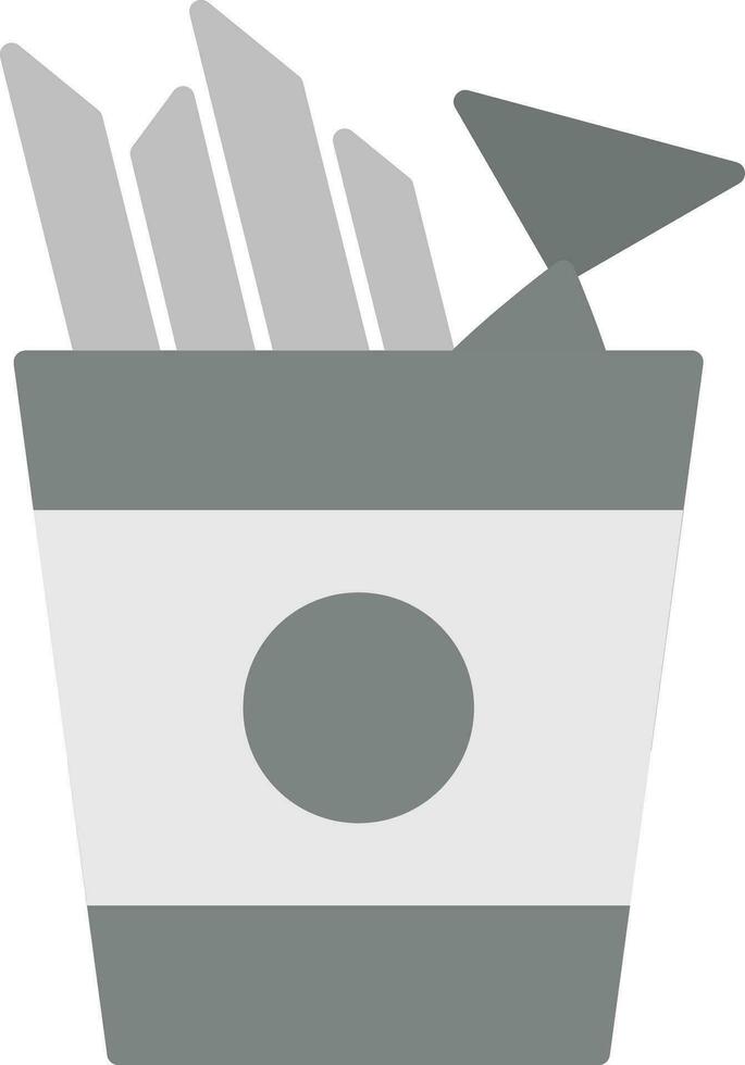 Fish And Chips Vector Icon