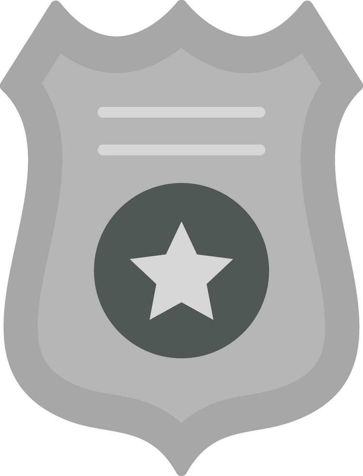 Police Badge Vector Icon