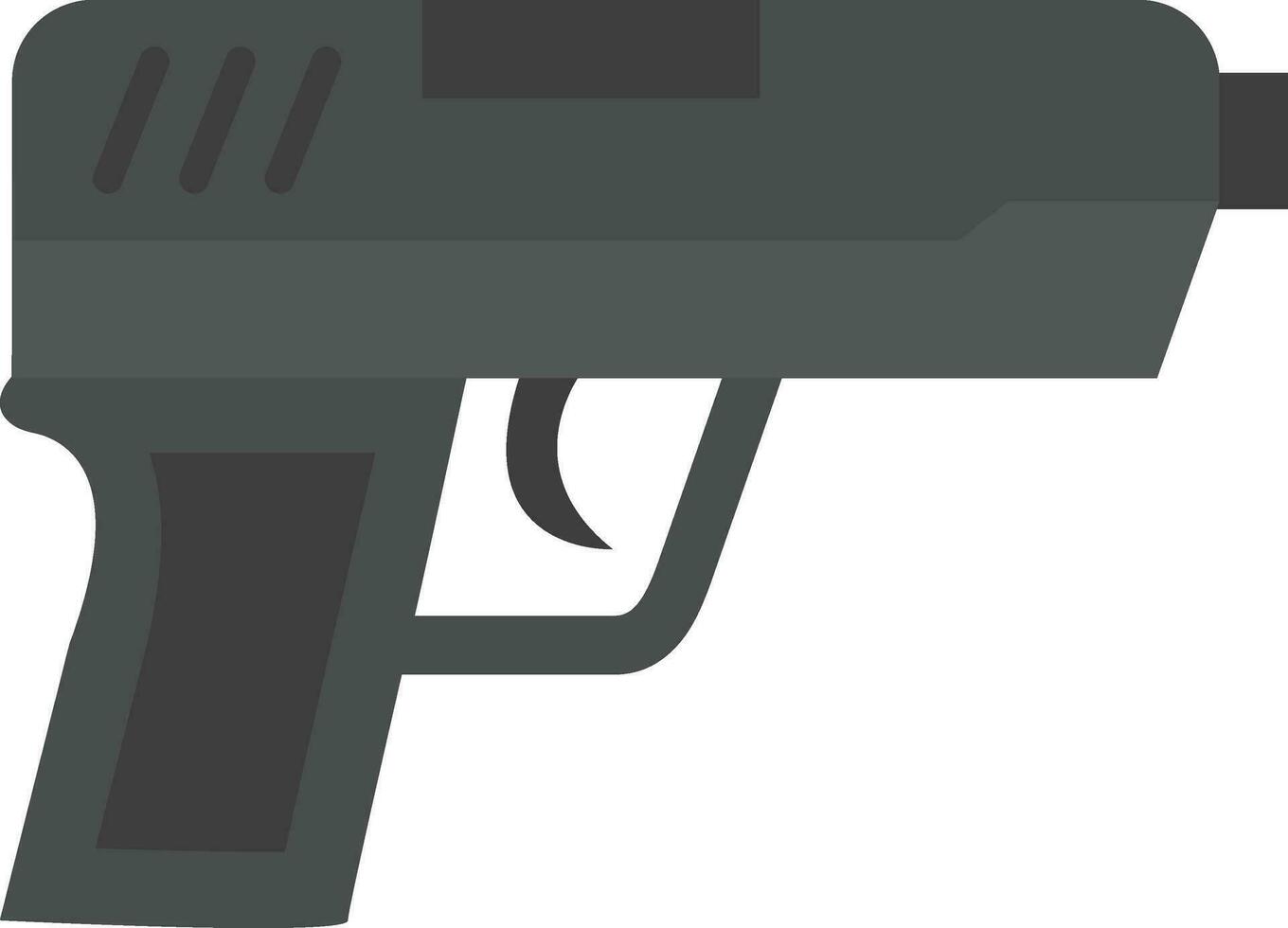 icono de vector de pistola