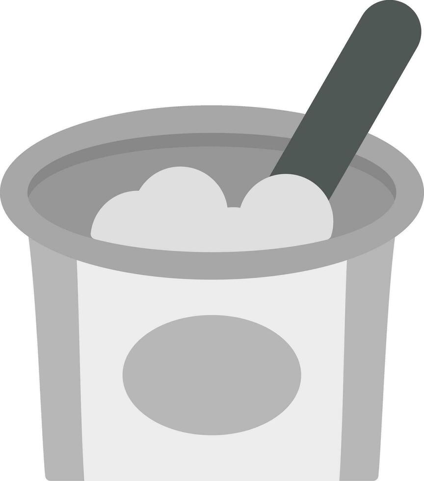 Yogurt Vector Icon