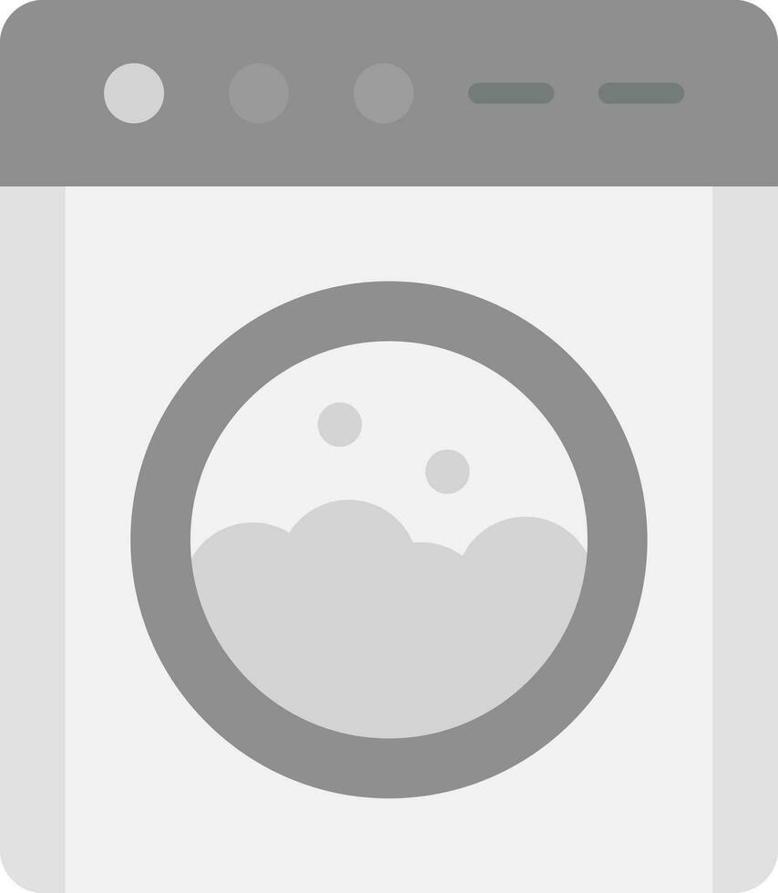 Laundry Machine Vector Icon