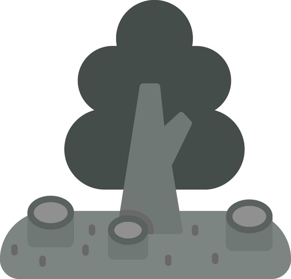 Deforestation Vector Icon