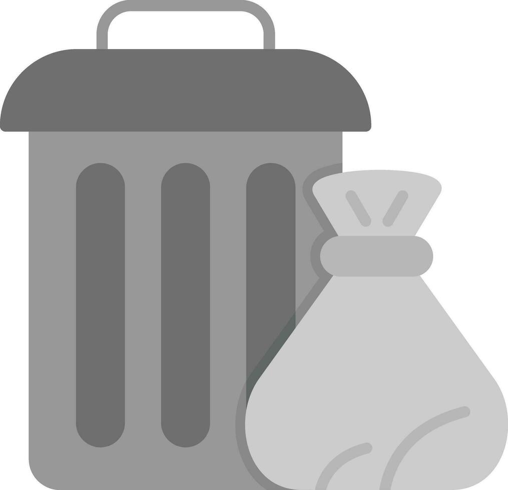 icono de vector de basura