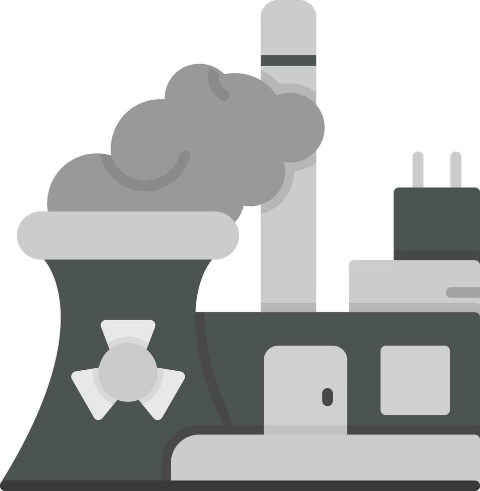 Nuclear Energy Vector Icon