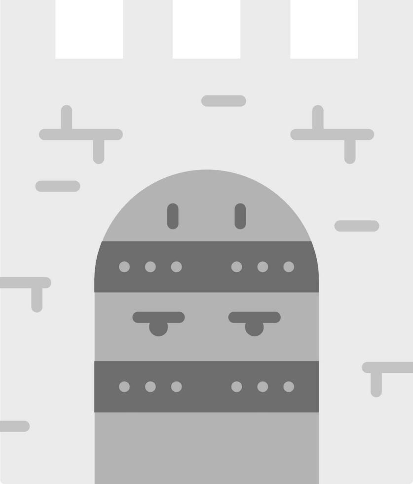 icono de vector de puerta de castillo