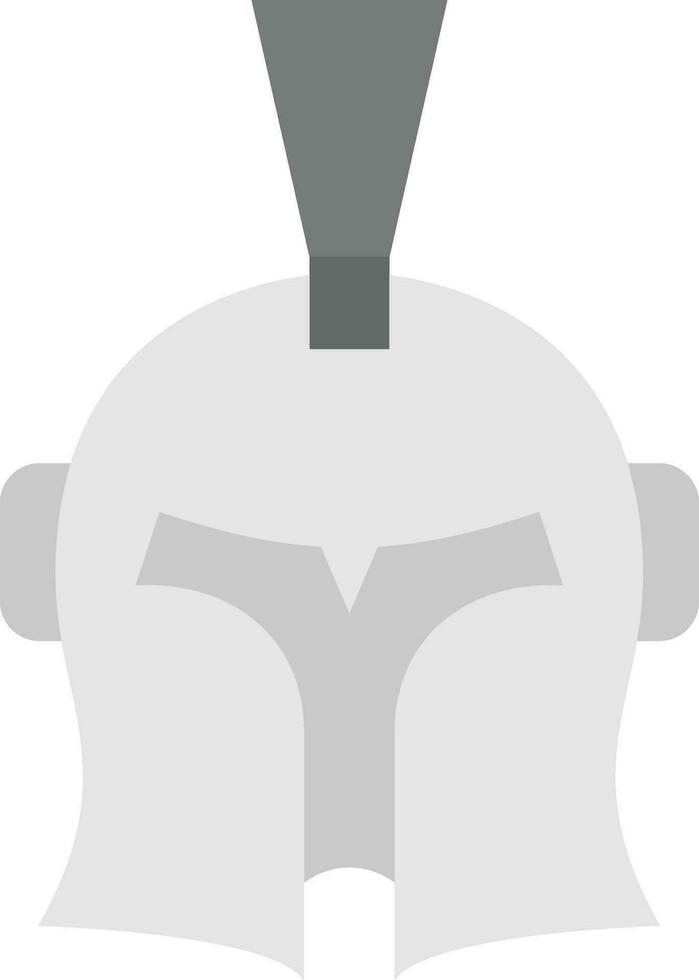 icono de vector de casco de armadura