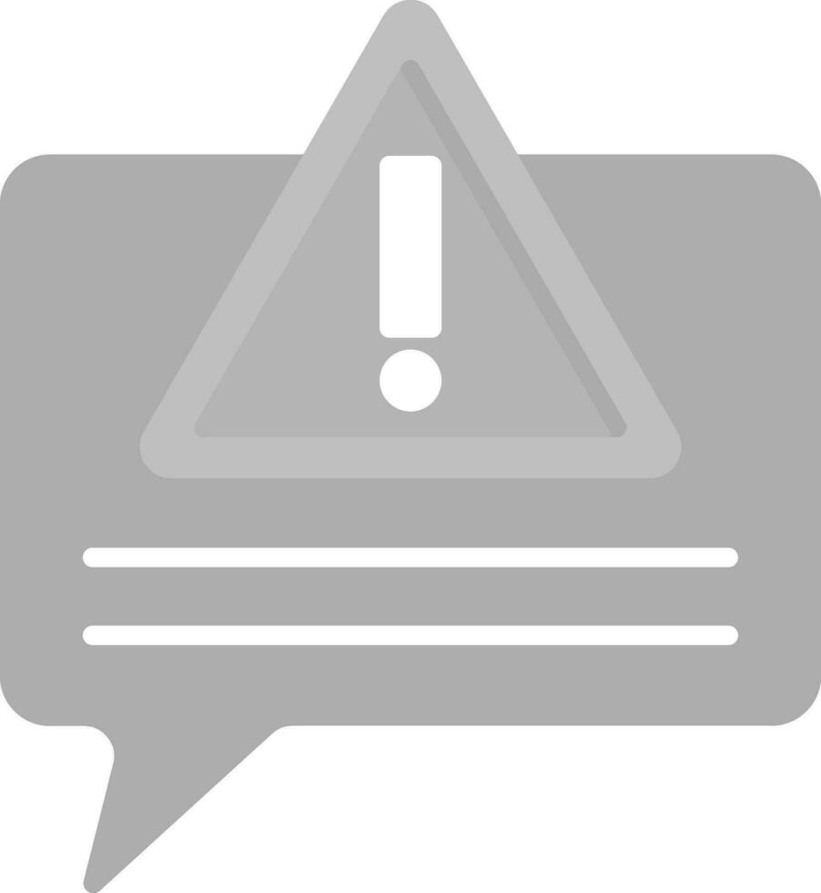 Message Alert Vector Icon