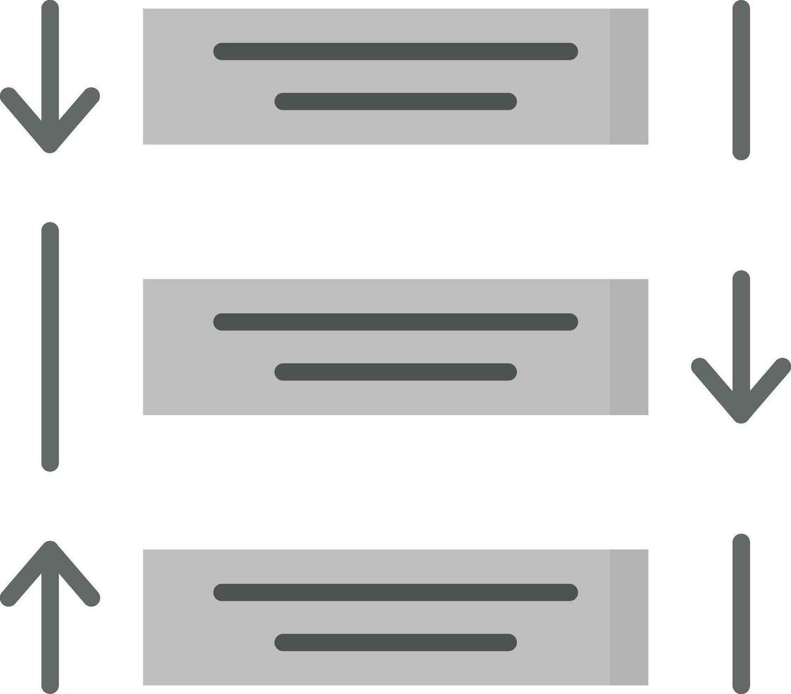 Rearrange Tasks Vector Icon