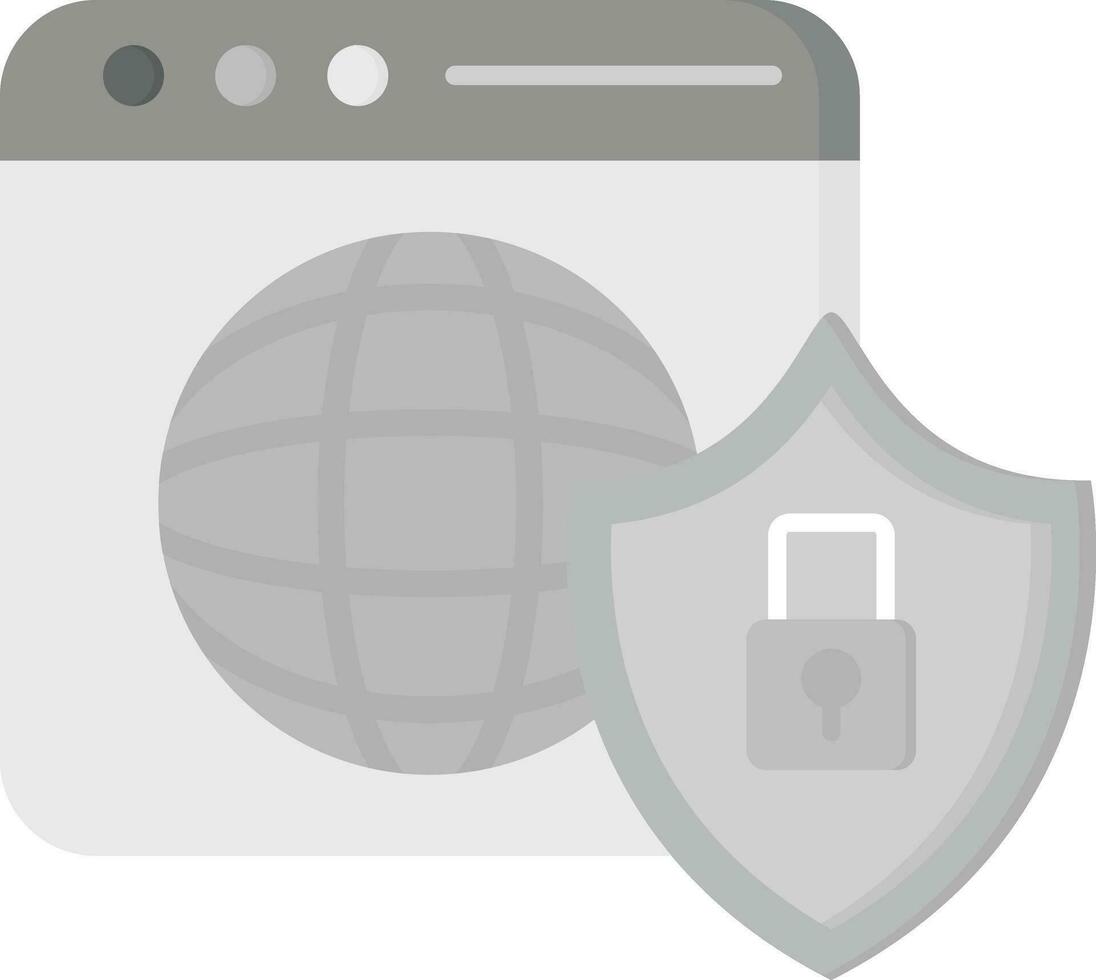 Internet Security Vector Icon