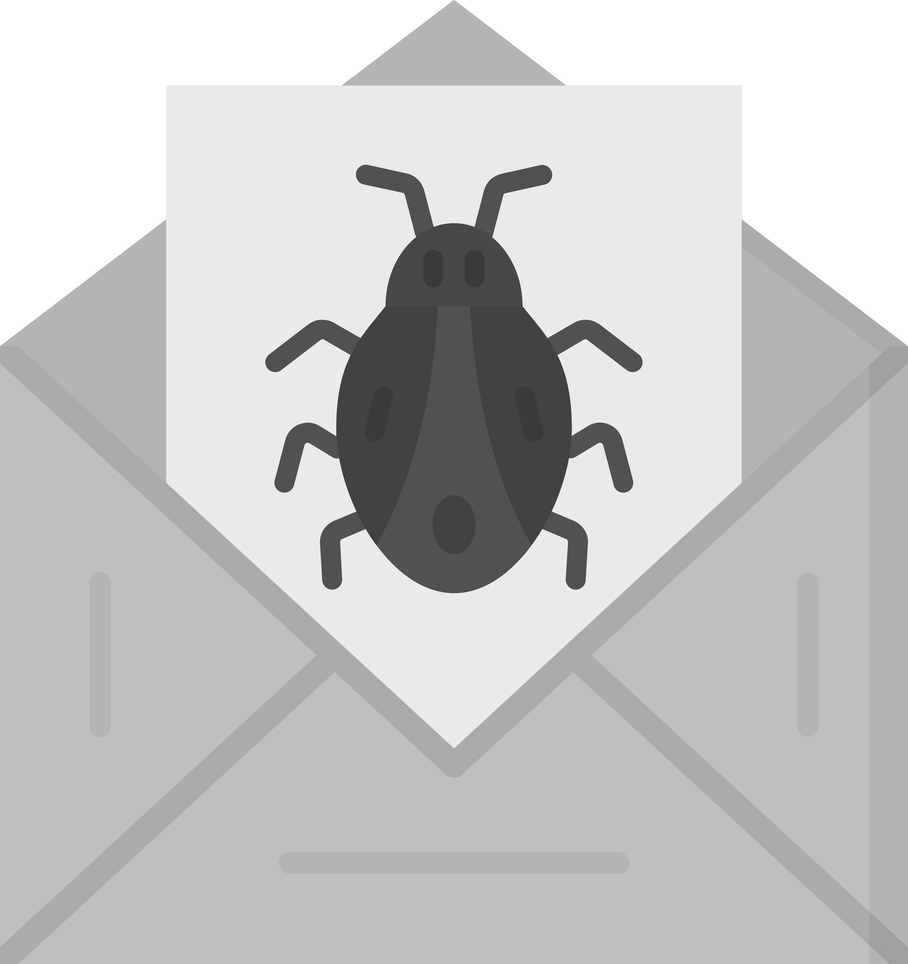 Virus Email Vector Icon 31074562 Vector Art at Vecteezy