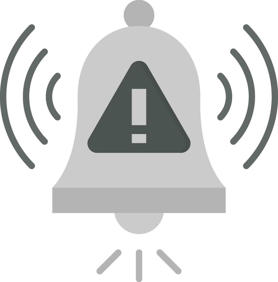 advertencia alarma vector icono