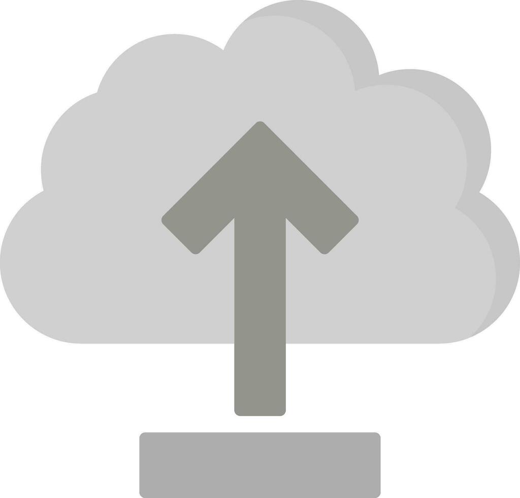 Cloud Upload Vector Icon