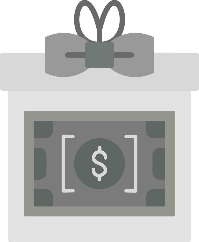 dinero regalo vector icono