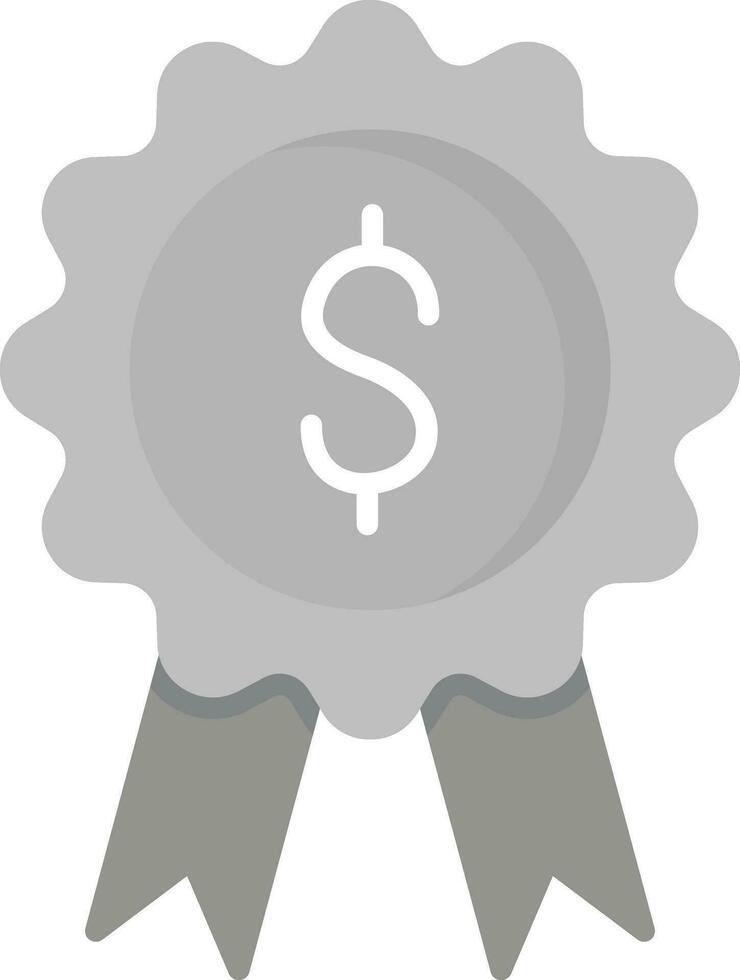 dinero Insignia vector icono