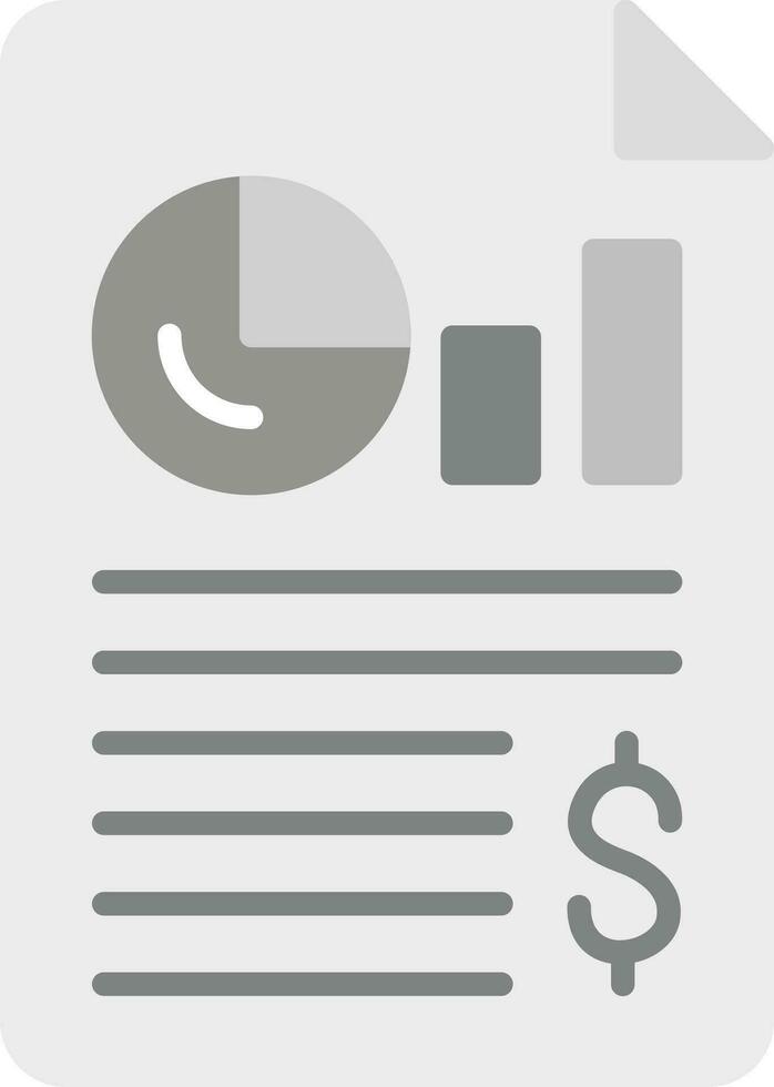 Business Report Vector Icon