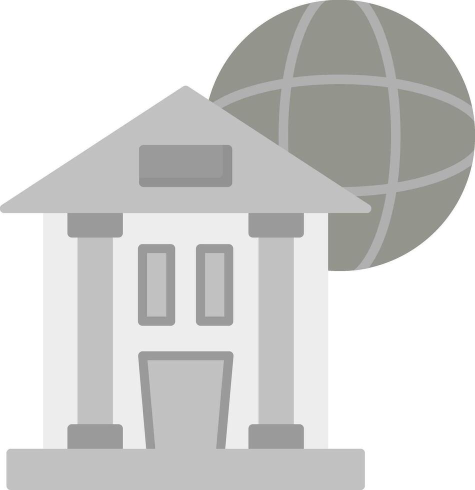 global banco vector icono