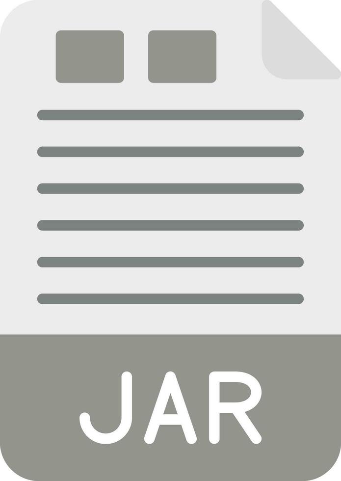 JAR Vector Icon