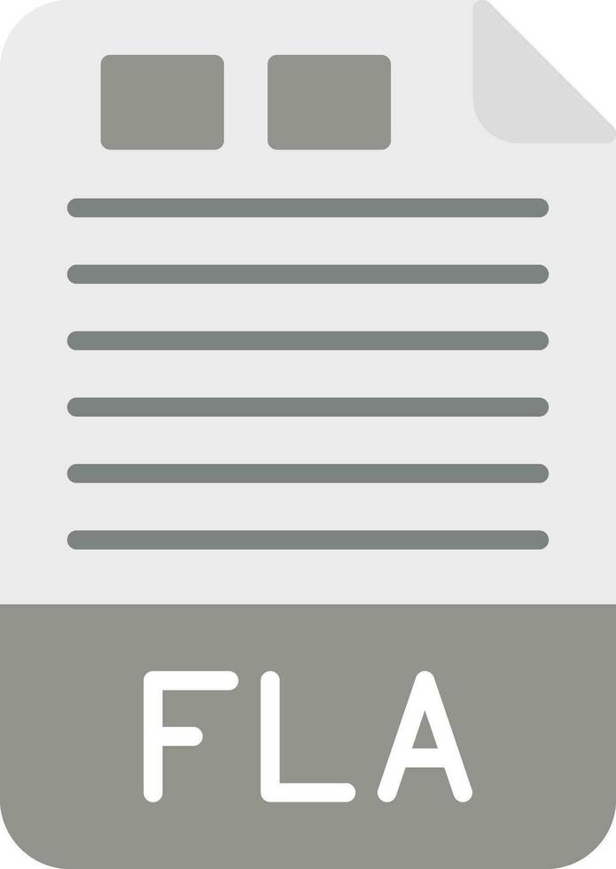 fla vector icono