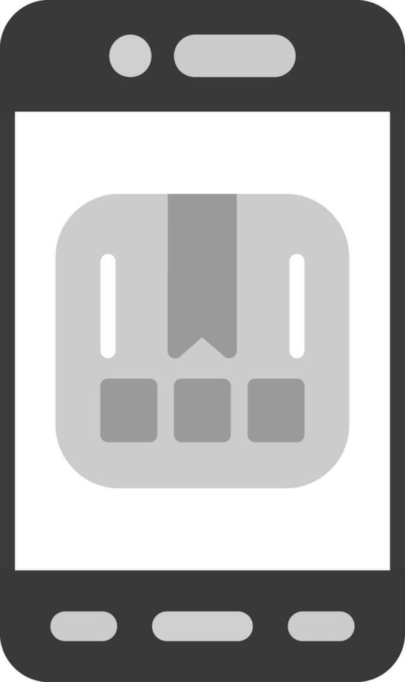 Mobile Delivery Box Vector Icon