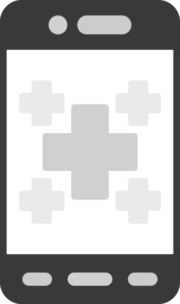 Mobile Medical Vector Icon