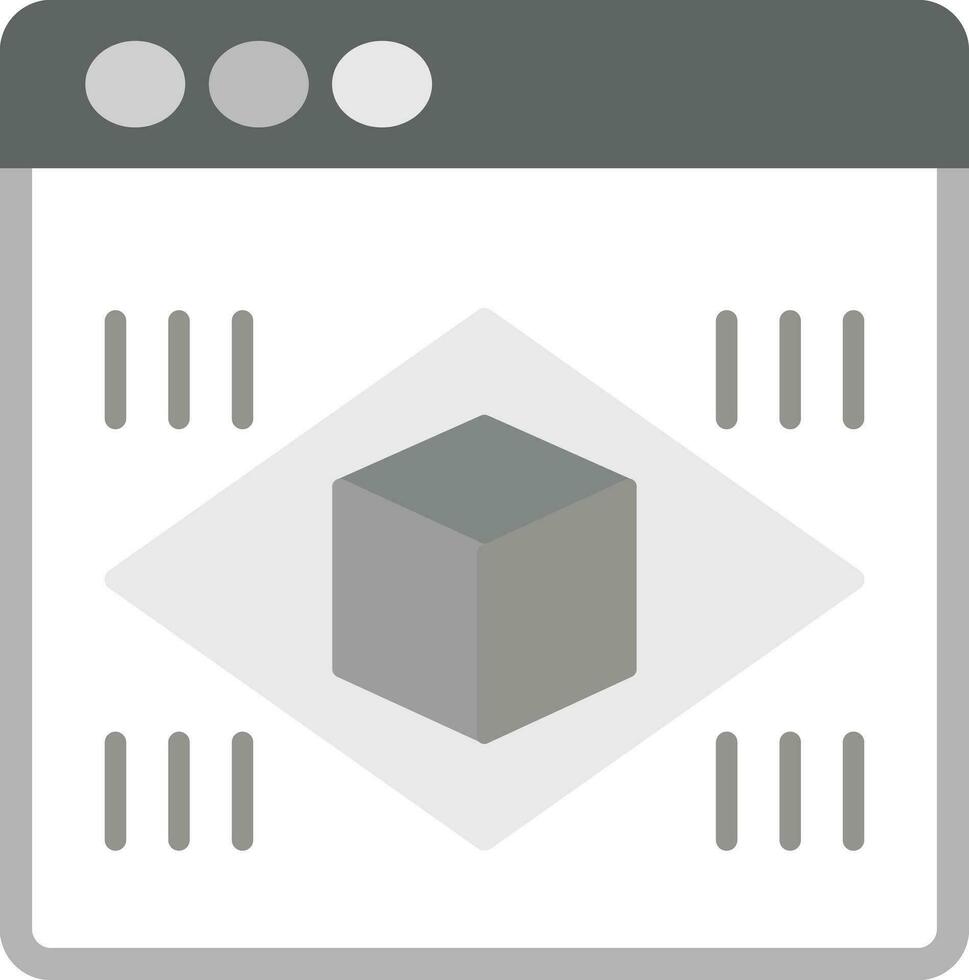 Augmented Reality Vector Icon