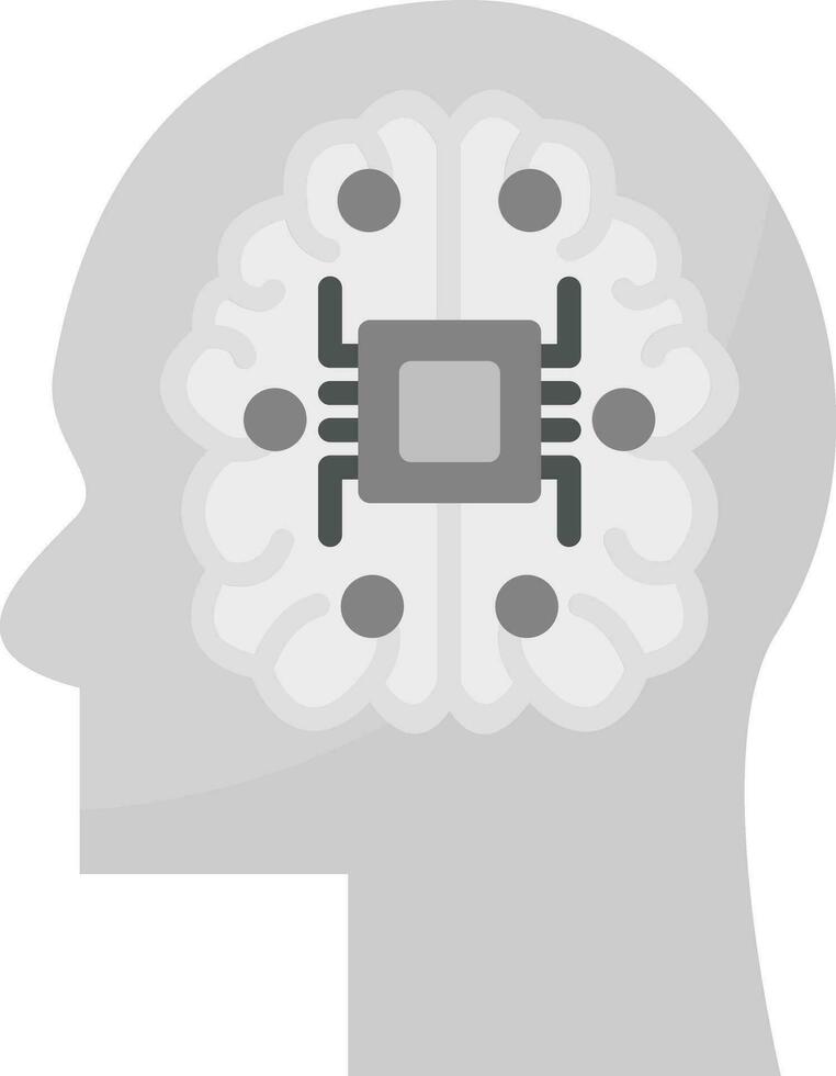 Human Brain Vector Icon