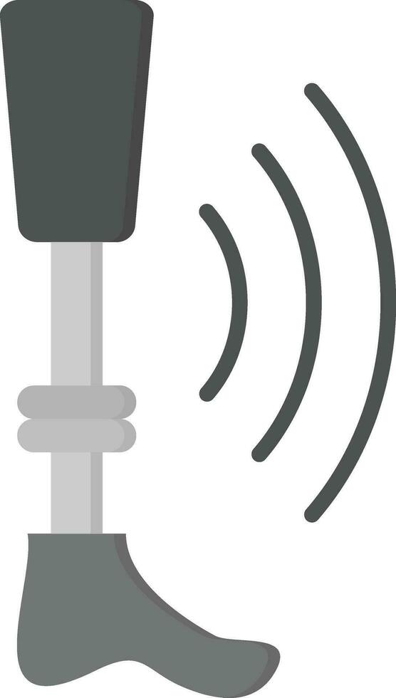 Smart Prosthesis Vector Icon
