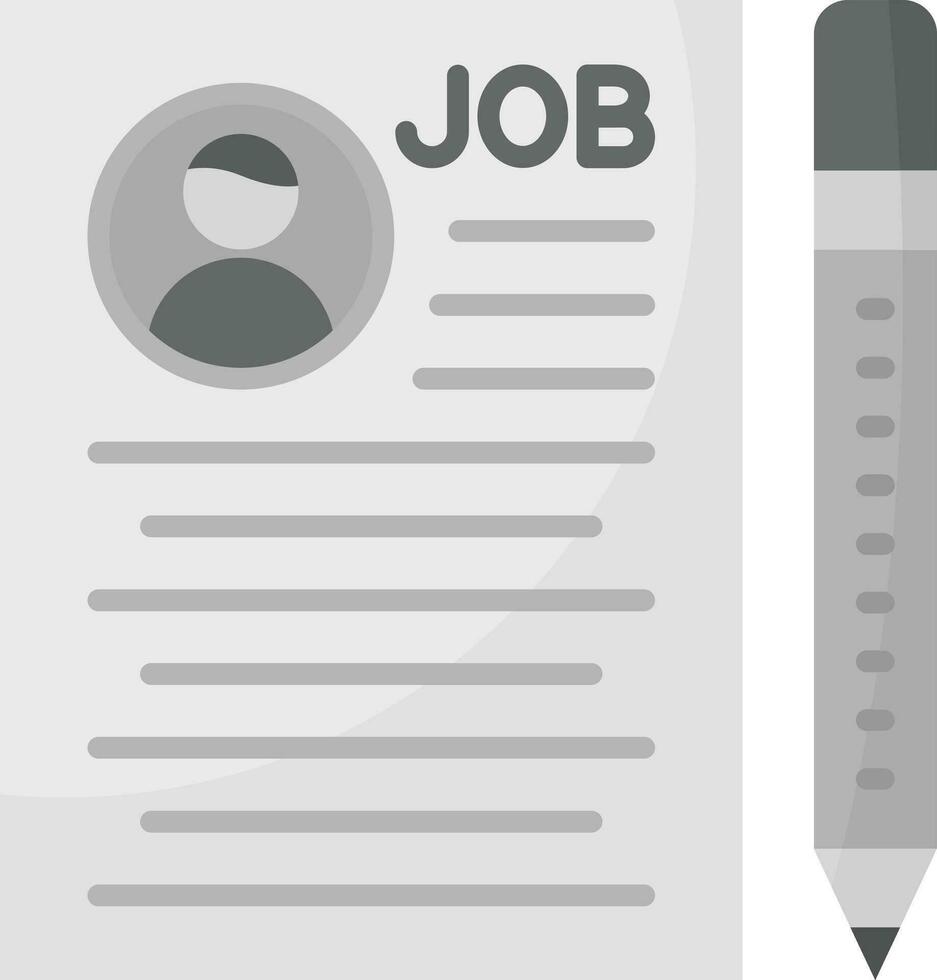 Job Description Vector Icon