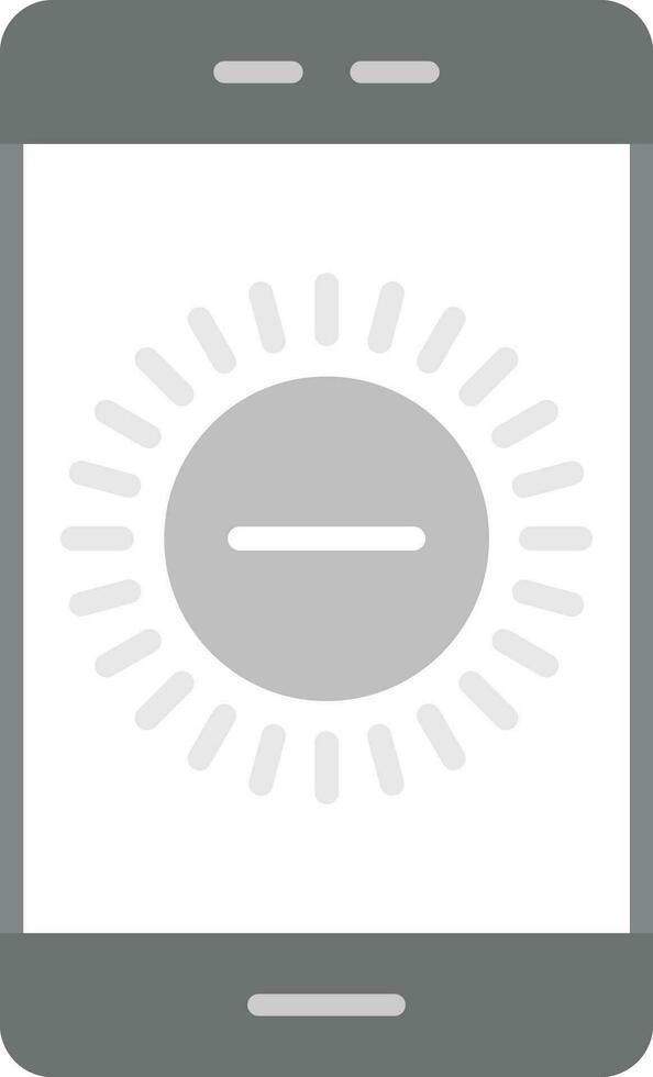 Brightness Low Vector Icon