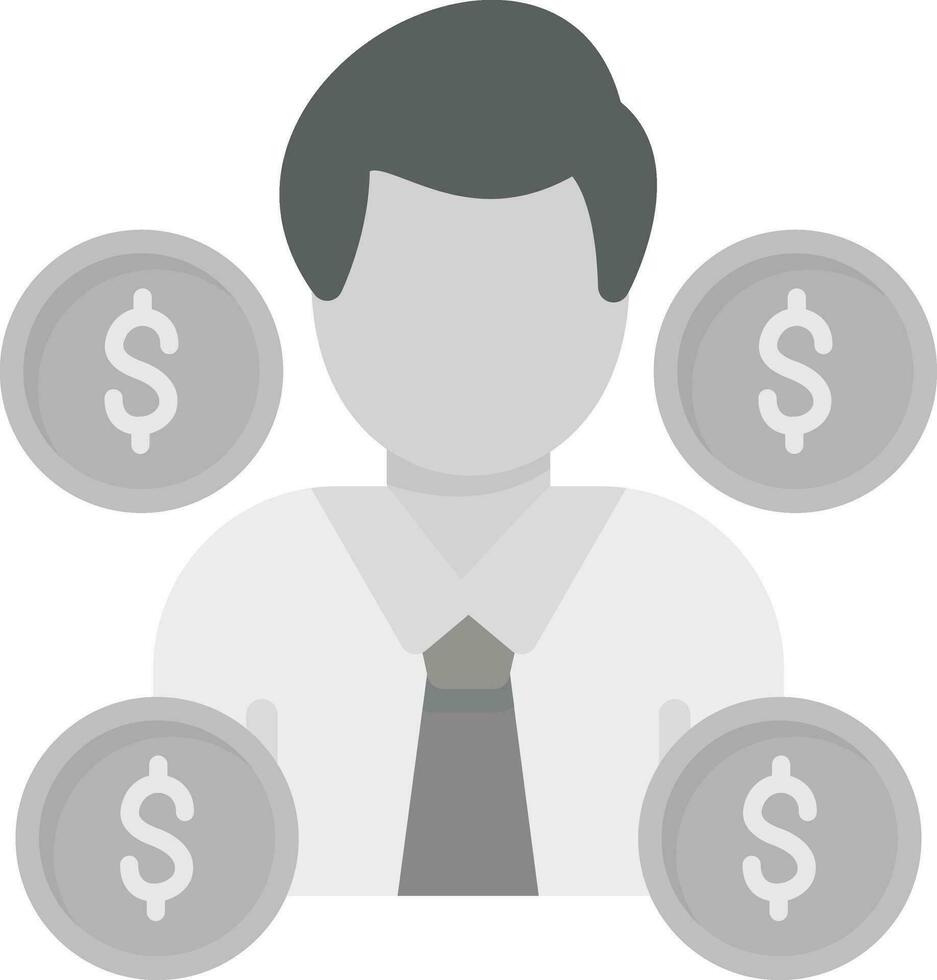 Finance Officer Vector Icon