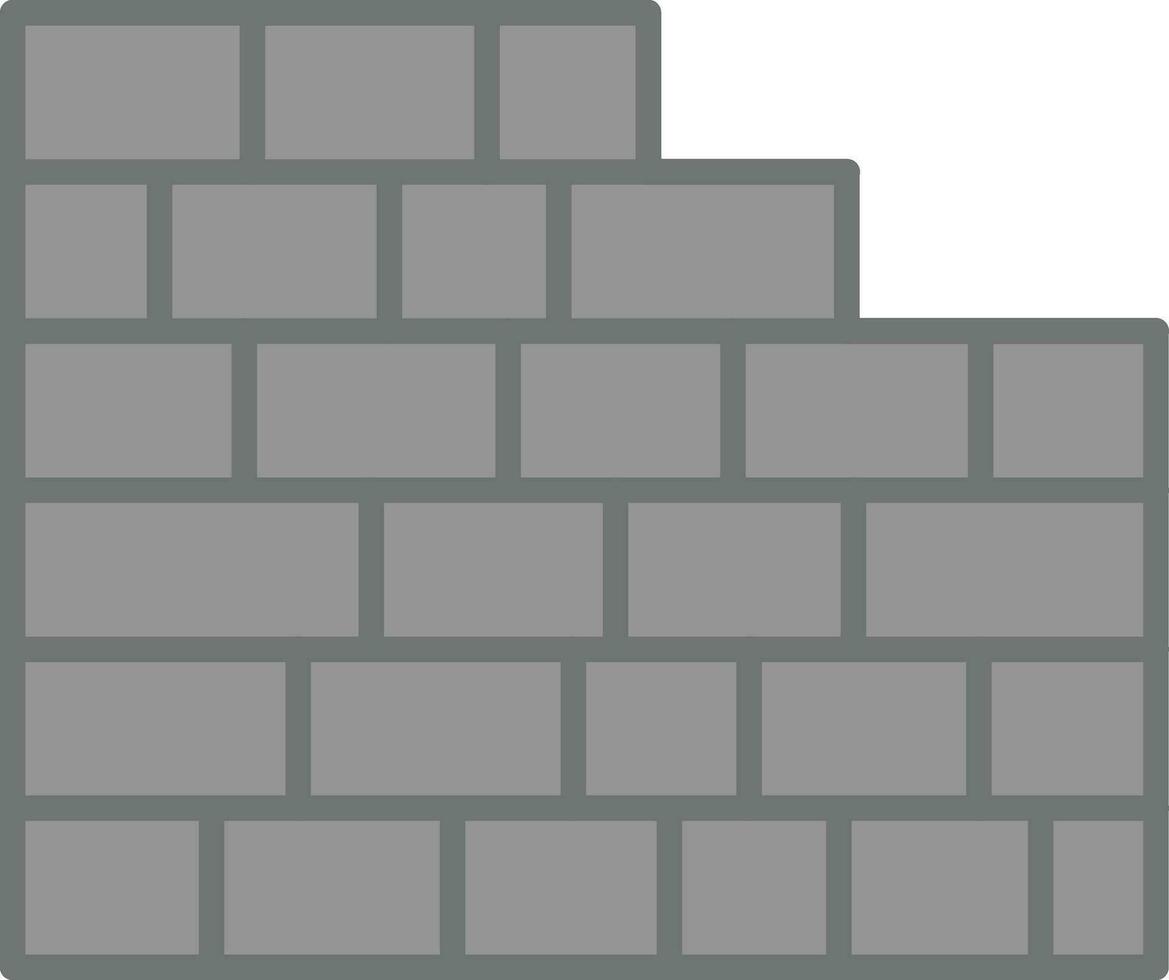 Brick Wall Vector Icon