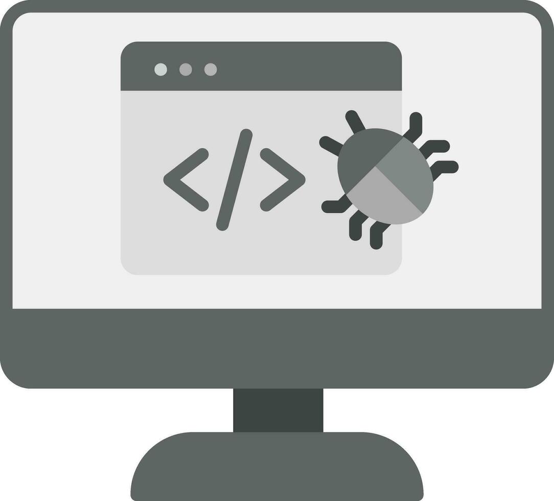 Website Bug Vector Icon